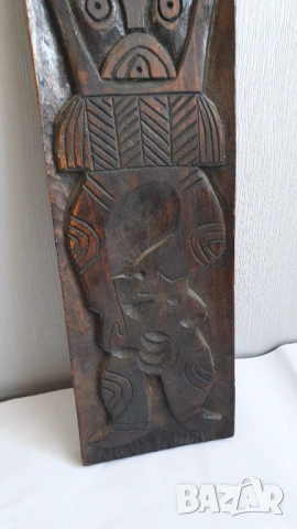 Стара дърворезба, снимка 3 - Антикварни и старинни предмети - 53618892