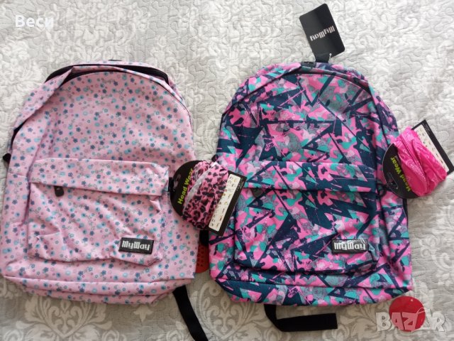 Ученически раници различни цветове , снимка 2 - Раници - 41906881