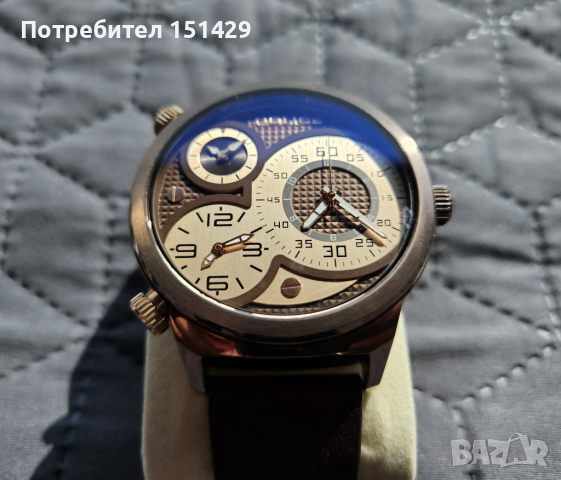 POLICE много голям мъжки часовник оригинален отлично състояние, снимка 3 - Мъжки - 44604314