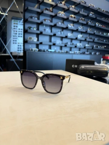 очила с черен обикновен калъф и ув защита chanel christian dior , снимка 9 - Слънчеви и диоптрични очила - 51118577
