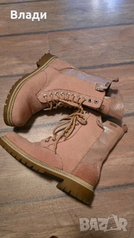 Дамска раница и боти от естествена кожа!, снимка 4 - Чанти - 50939457