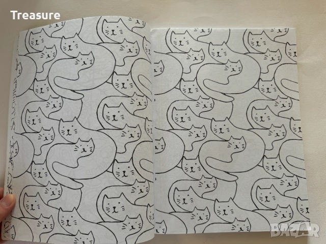 Кототерапия - Раскраска-Антистресс для взрослых, снимка 11 - Други - 46867270