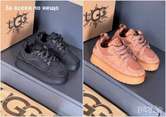 UGG Дамски Маратонки👟Дамски Спортни Обувки ЮДЖИДЖИ - 2 Налични Цвята Код E929