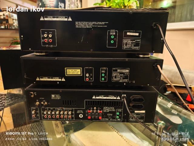 Kenwood KX-W6060 + KR-A4060 + DP-1060, снимка 8 - Аудиосистеми - 53623480