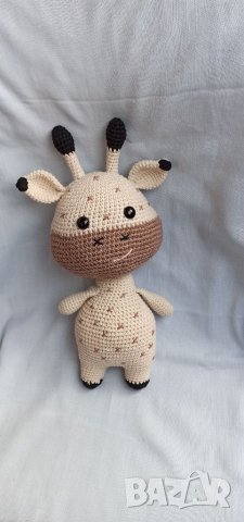 Плетено жирафче,кученце, снимка 3 - Плюшени играчки - 39888862