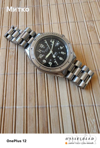 Vintage Hamilton Khaki diver!, снимка 5 - Мъжки - 51092614