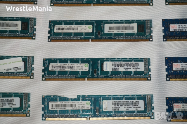 28 броя RAM ПАМЕТ DDR2 512MB/DDR3 2GB/1GB Тествана и Работеща за Настолен Компютър, снимка 8 - RAM памет - 51956370