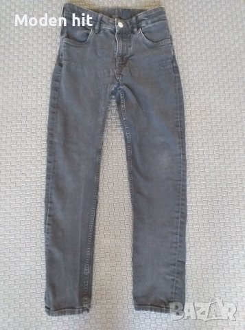 H&M Skinny Fit Jeans размер 146 см. /сиво-черни/