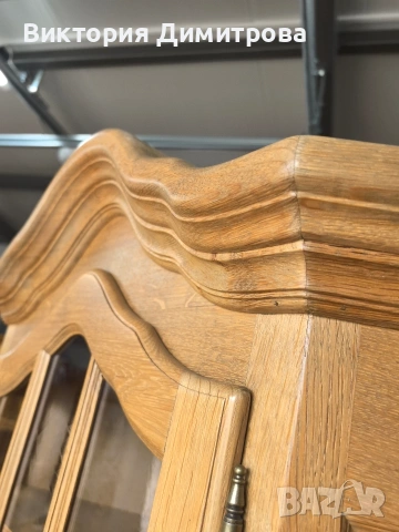 Ъглова витрина Антик , снимка 4 - Секции и витрини - 53611794