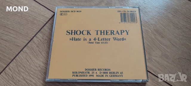 Shock Therapy – Hate Is A 4-Letter Word (CD), снимка 4 - CD дискове - 52857424