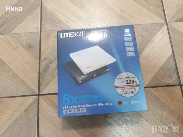 външно USB CD DVD устройство LiteON