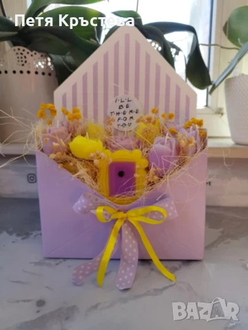 Букети от ароматни соеви свещички, снимка 8 - Други - 35561938