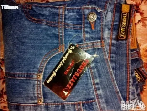THOUSJAZZ JEANS Нови Дамски Дънки с Етикет 25, 27 р. 