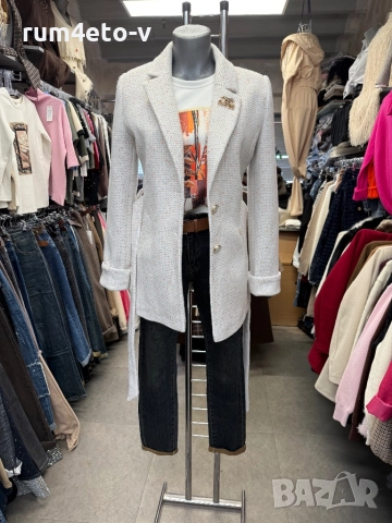 Палто / Сако от букле Sasin, снимка 3 - Палта, манта - 52528203