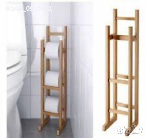 Бамбуков органайзер за тоалетна хартия, снимка 4 - Други - 40937690