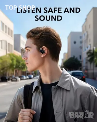 Нови Отворени слушалки Anker V20i - Ясни разговори, IP55, 36H Възпроизвеждане, снимка 5 - Bluetooth слушалки - 49444304