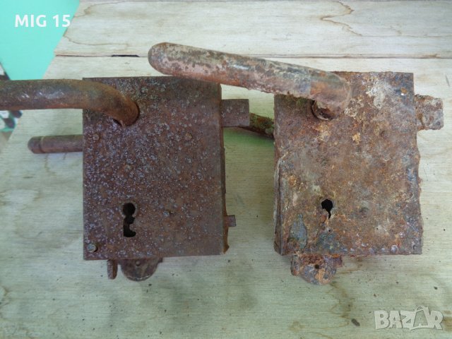 Стари брави и катинари, снимка 3 - Антикварни и старинни предмети - 24205745