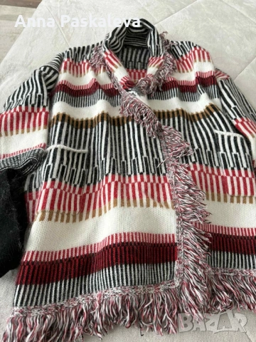 Жилетка/Палто Maje с колан, снимка 3 - Жилетки - 53491312