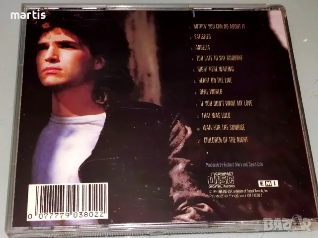 Richard Marx CD, снимка 4 - CD дискове - 49310797