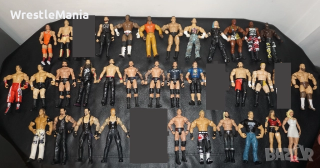 33 Кеч Фигури Lita/Lana/Test/D-Von Dudley/Samoa Joe/The Undertaker/Shane Douglas/The Miz/Seth Rollin