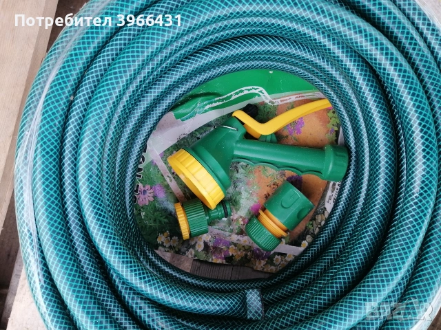 Градински маркуч 1/2 - 20м., снимка 2 - Напояване - 53492618