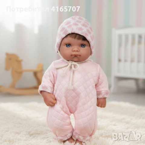 Бебе кукла 25 см с подвижни ръце и крака – идеален подарък за малките грижещи се сърца, снимка 5 - Кукли - 52841279