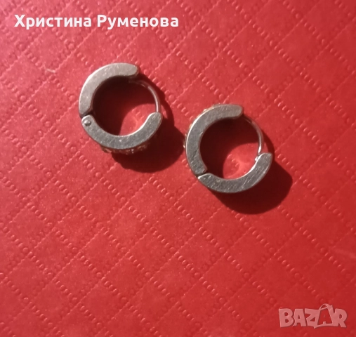 Елегантни сребърни халки с блясък от цирконий – стил за всеки ден, снимка 2 - Обеци - 52021450