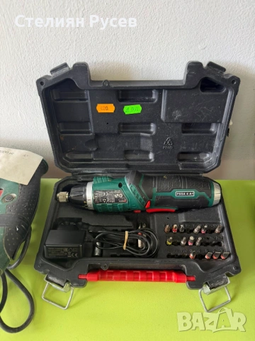 200211  Безжична отвертка PARKSIDE PSSA 4 A1 цена 20 евро или 39,12 лева    д+ - състояние използван, снимка 3 - Винтоверти - 53562664