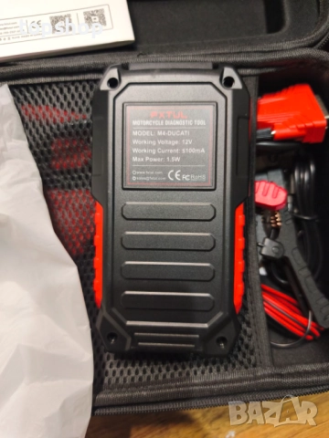 ЧИСТО НОВ FXTUL M4-DUCATI  Усъвършенстван диагностичен инструмент за мотоциклети Ducati, снимка 3 - Аксесоари и консумативи - 51872123