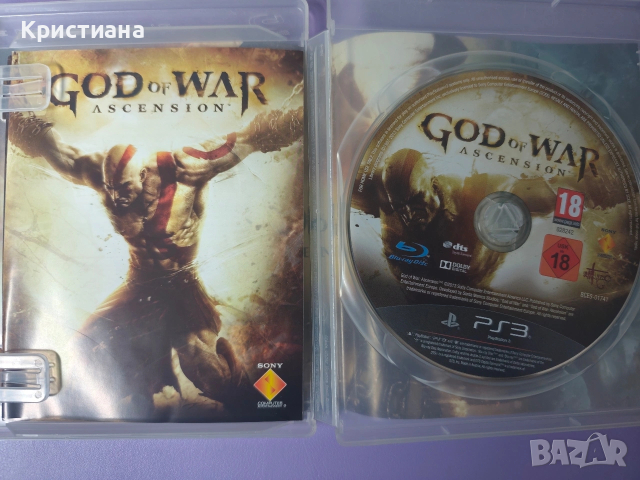 God of War Ascension PS3, снимка 2 - PlayStation конзоли - 53602628