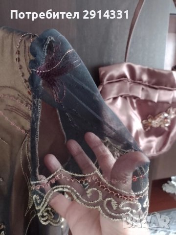 Официална дамска рокля - ръчна изработка , снимка 3 - Рокли - 51483811