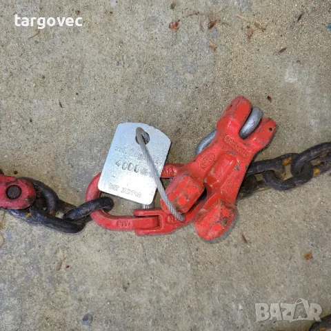 комплект осигурителни синджири за транспортна тежка техника или осигуряване на товари, снимка 4 - Други инструменти - 50217856