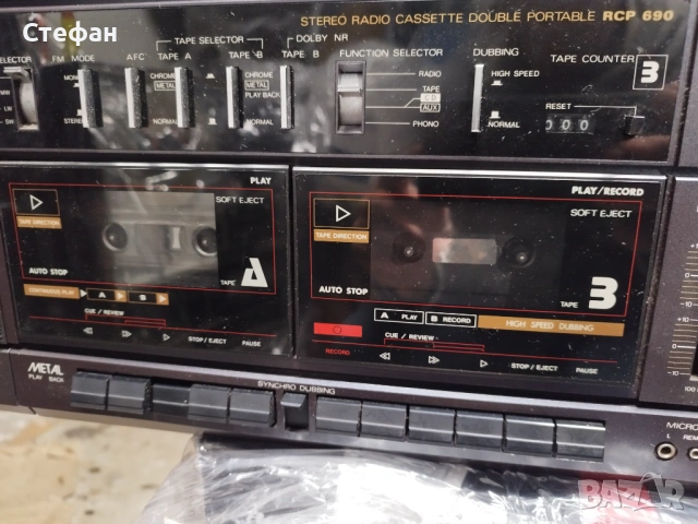 SABA RCP-690, снимка 11 - Радиокасетофони, транзистори - 53124572