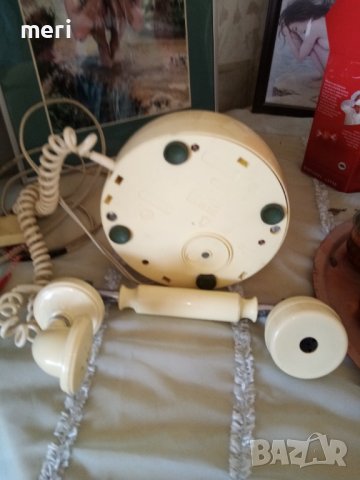 ретро работещ, телефон, снимка 3 - Антикварни и старинни предмети - 43278811