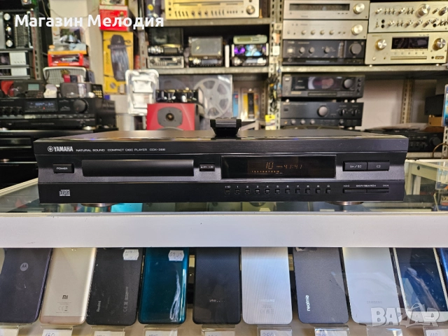 CD Player Yamaha CDX-396 с оригинално дистанционно., снимка 2 - Декове - 52799262