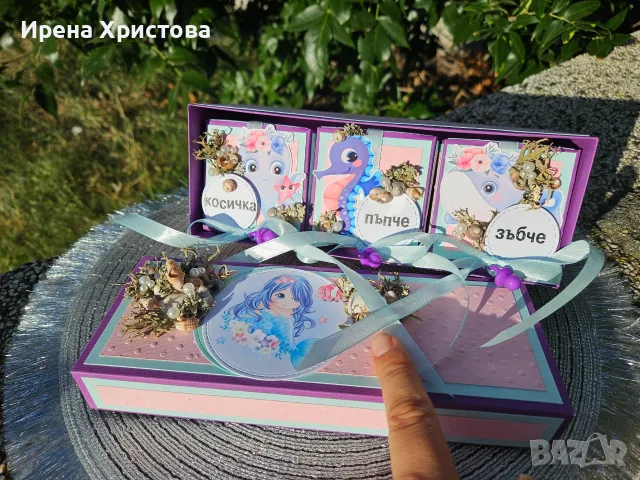 Албум +кутия за бебешки съкровища. Налични! , снимка 9 - Декорация за дома - 55962906