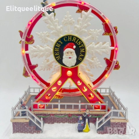 Коледно виенско колело с музика и Led светлини, снимка 4 - Други - 52276123