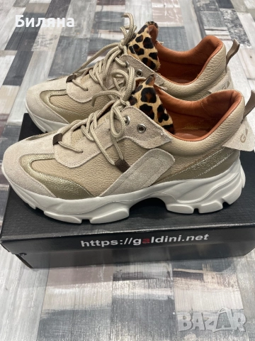 Нови дамски сникърси естествена кожа, снимка 4 - Маратонки - 52976419