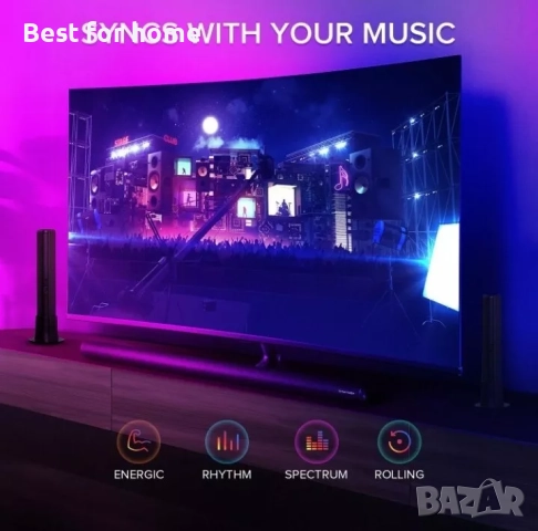 Смарт осветление HSP-WF-08, снимка 3 - Лед осветление - 51877836