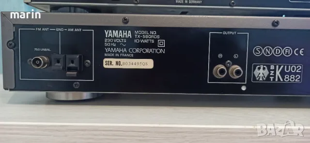 тунери Denon tu380rd и Yamaha tx580rds, снимка 10 - Ресийвъри, усилватели, смесителни пултове - 48086968
