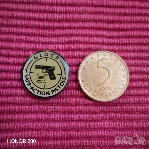 Значка GLOCK. , снимка 3 - Колекции - 53580880