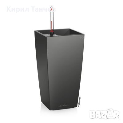 LECHUZA MAXI CUBI Table Planters Самополивна Висококачествена Кашпа, снимка 3 - Саксии и кашпи - 44198429