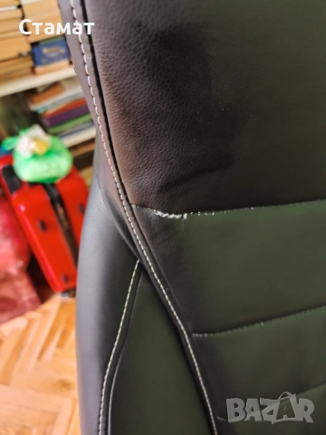 Офис Гейминг кожен стол, снимка 8 - Столове - 53388501