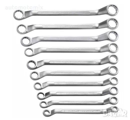 Ключ гаечен Лула 6-27мм 10 бр/комплект- 25134