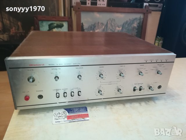 SHAKARD A-820 amplifier-made in japan 0602241134, снимка 10 - Ресийвъри, усилватели, смесителни пултове - 44158904