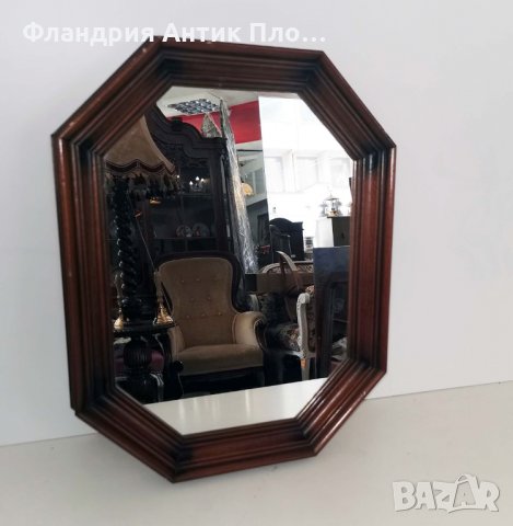 Осмоъгълно огледало дъб , снимка 2 - Огледала - 33776031