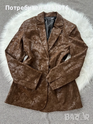 Дамско кафяво сако Jaded London, снимка 3 - Сака - 52473555