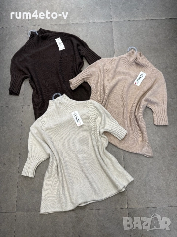 Хит модел пуловер в 6 цвята , снимка 2 - Блузи с дълъг ръкав и пуловери - 52528157