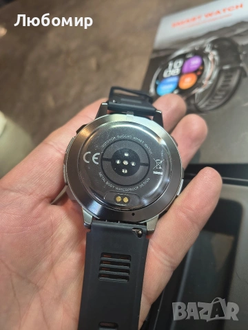 Смарт часовник 1.73”AMOLED Full Touch, ESL от Essential Level®, Смарт часовник за мъже, 1000mAh, снимка 4 - Смарт часовници - 53356257