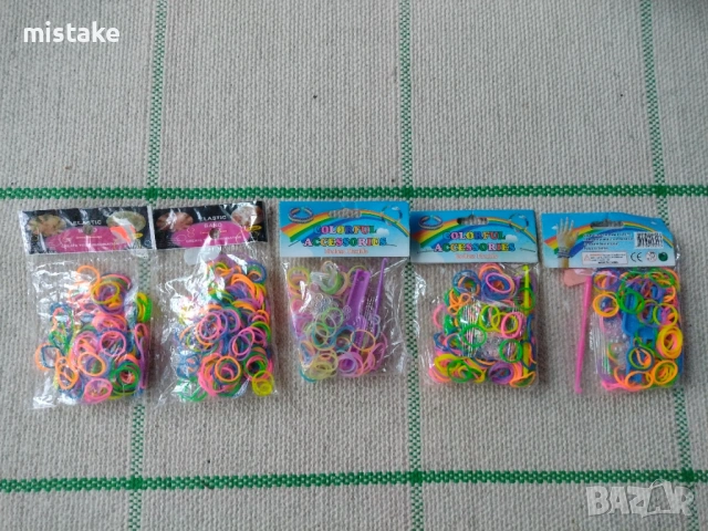 ластици за плетене на гривни, снимка 4 - Други - 53722135